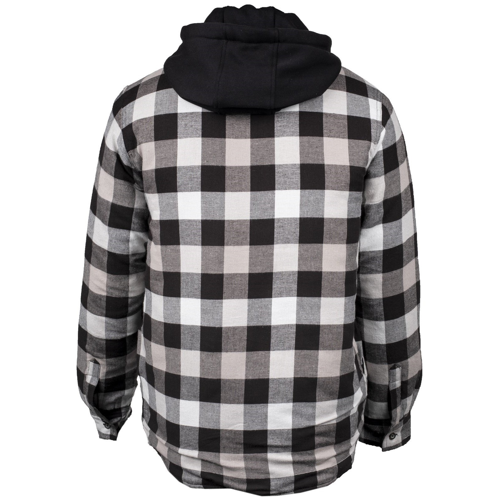 Hard Yakka Quilted Flannel Hooded Shacket
