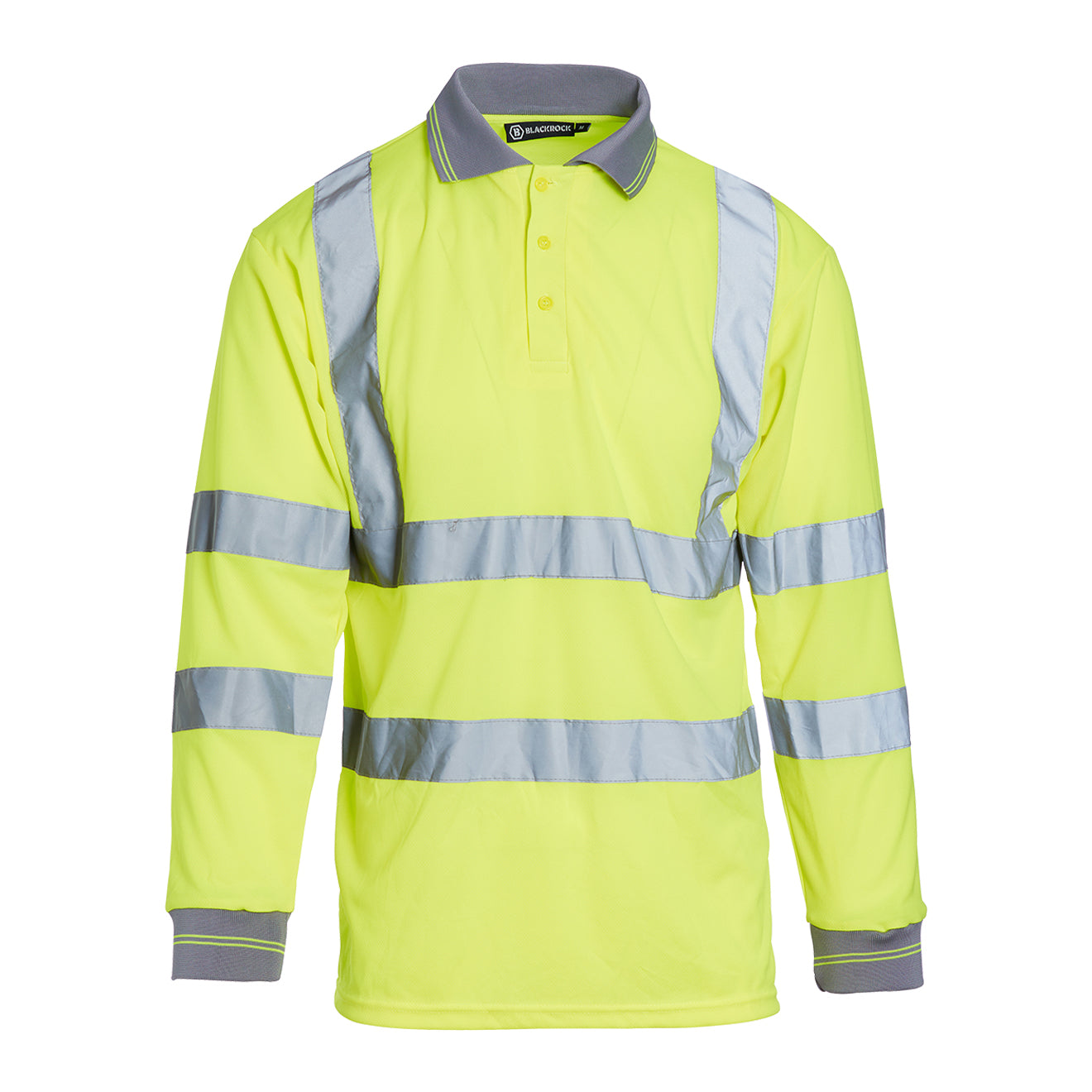 Blackrock Hi-Vis Long Sleeve Polo Shirt