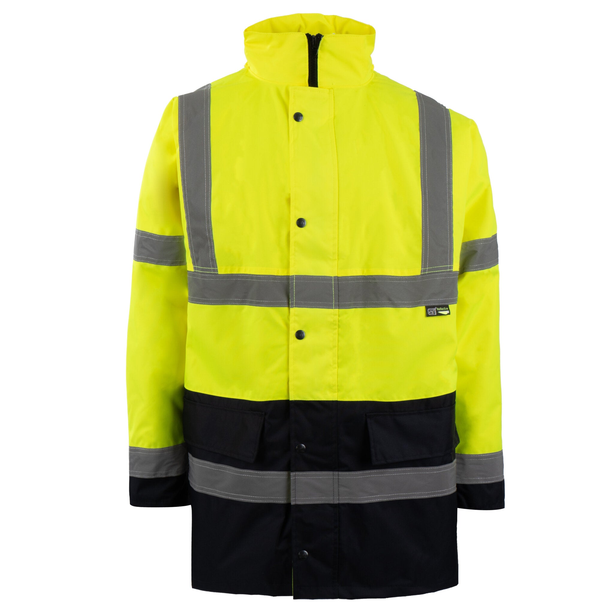 Alexandra Hi-Vis Contrast Trim Coat