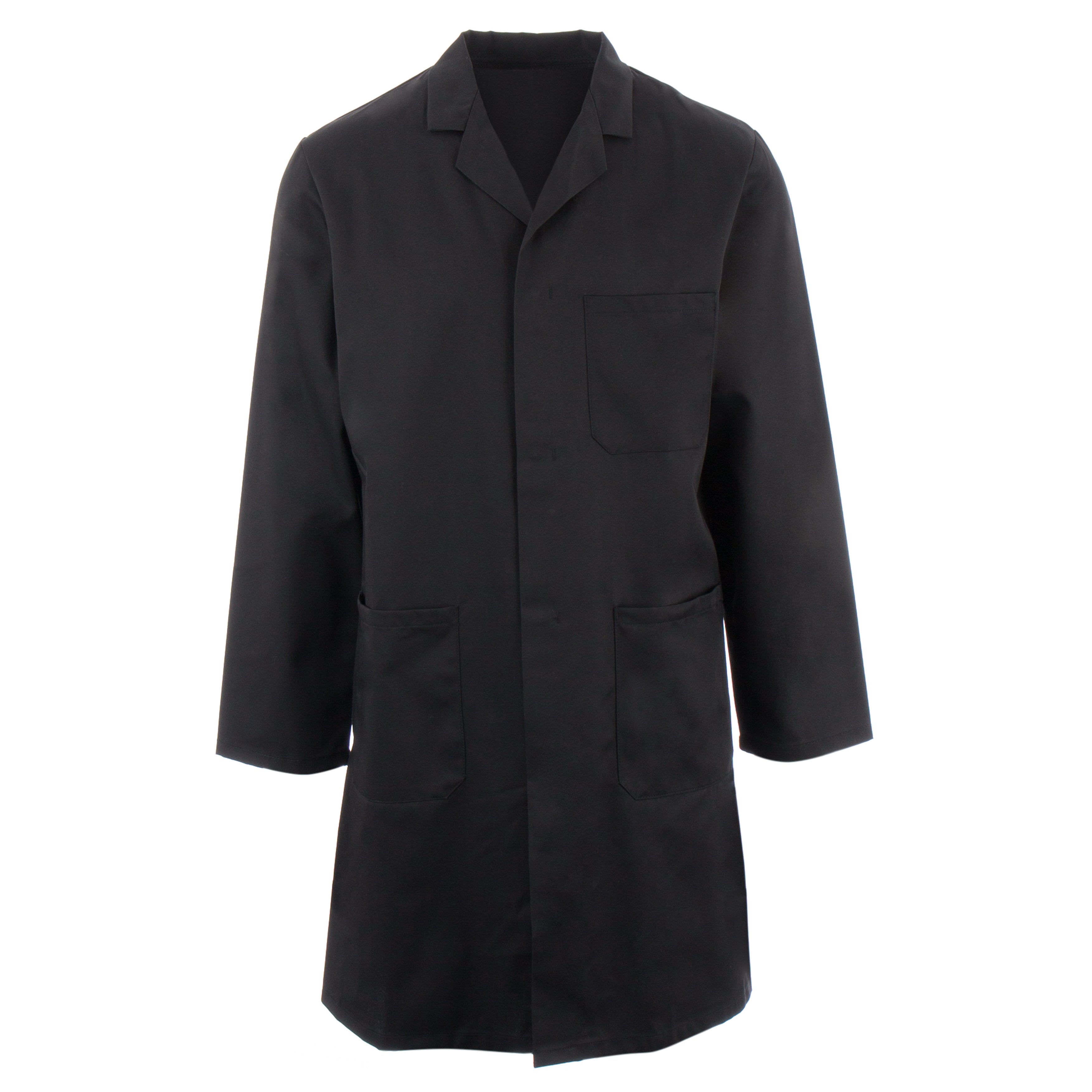Alexandra Unisex Long Stud Button Coat