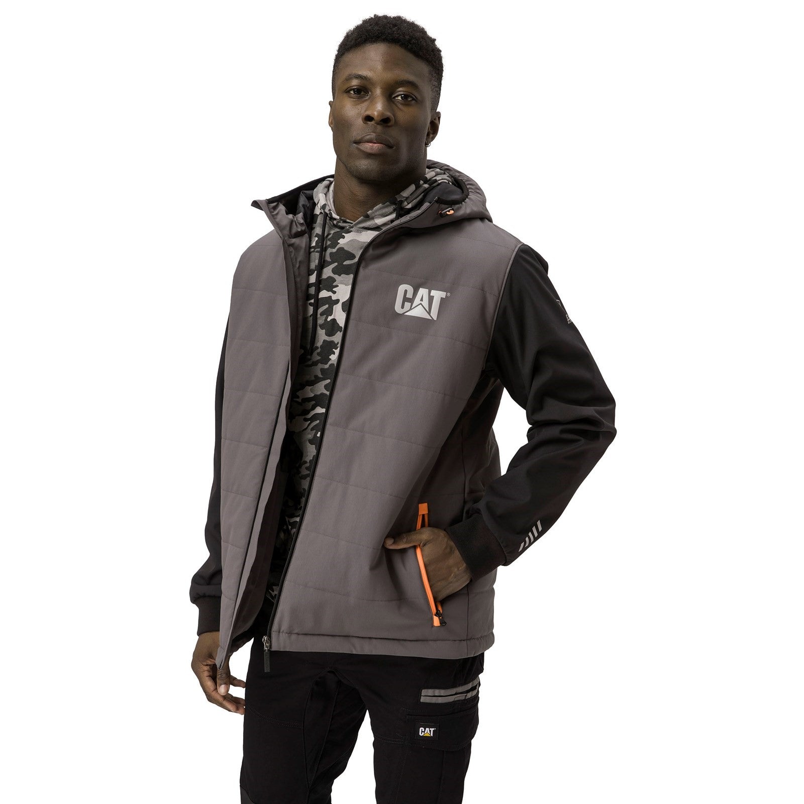 CAT Tech Hybrid Jacket, Grey