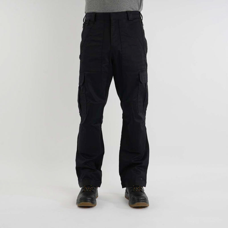 Mens Twill Stretch Combat Work Trousers