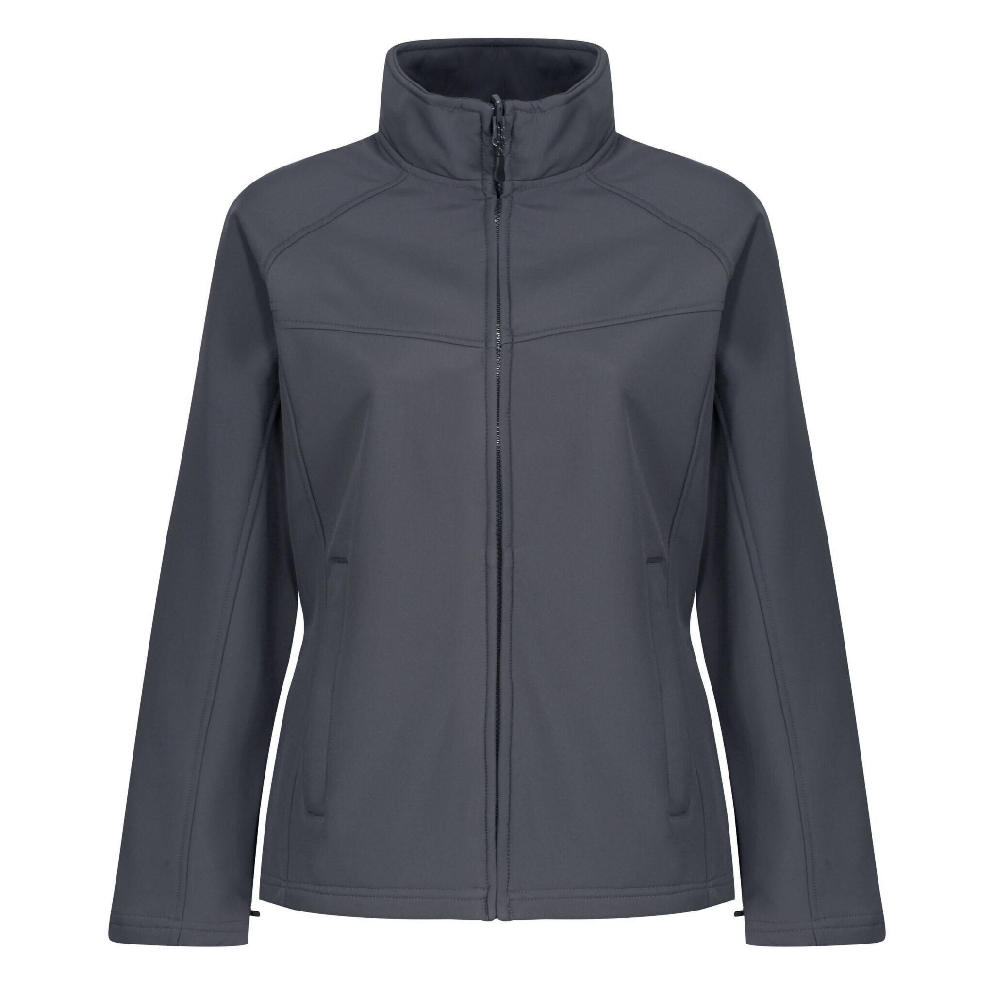 Shell Jacket Flat Lay Regatta Ladies Uproar Softshell Jacket | Lightweight & Weatherproof ...