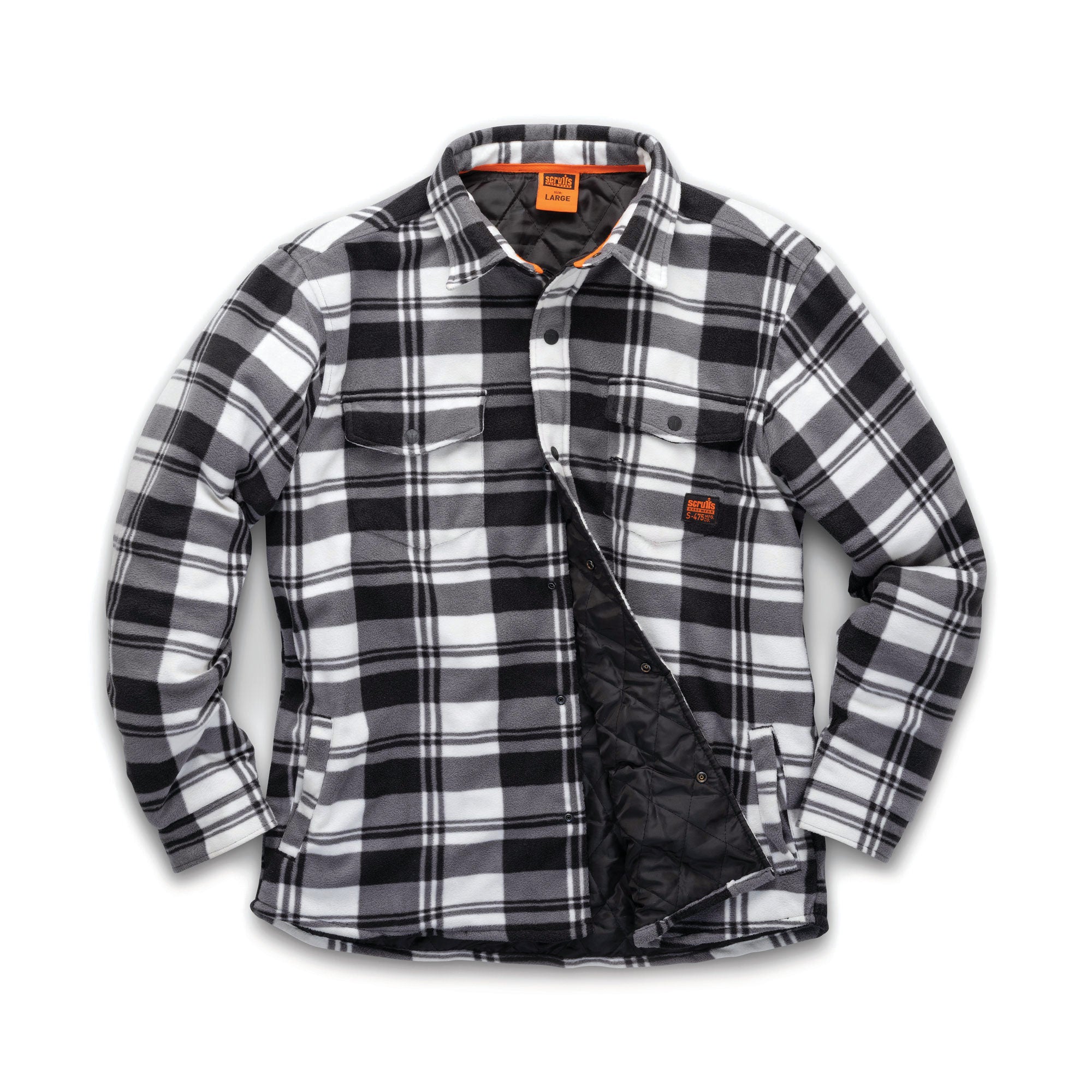 Scruffs Worker Padded Checked Shirt