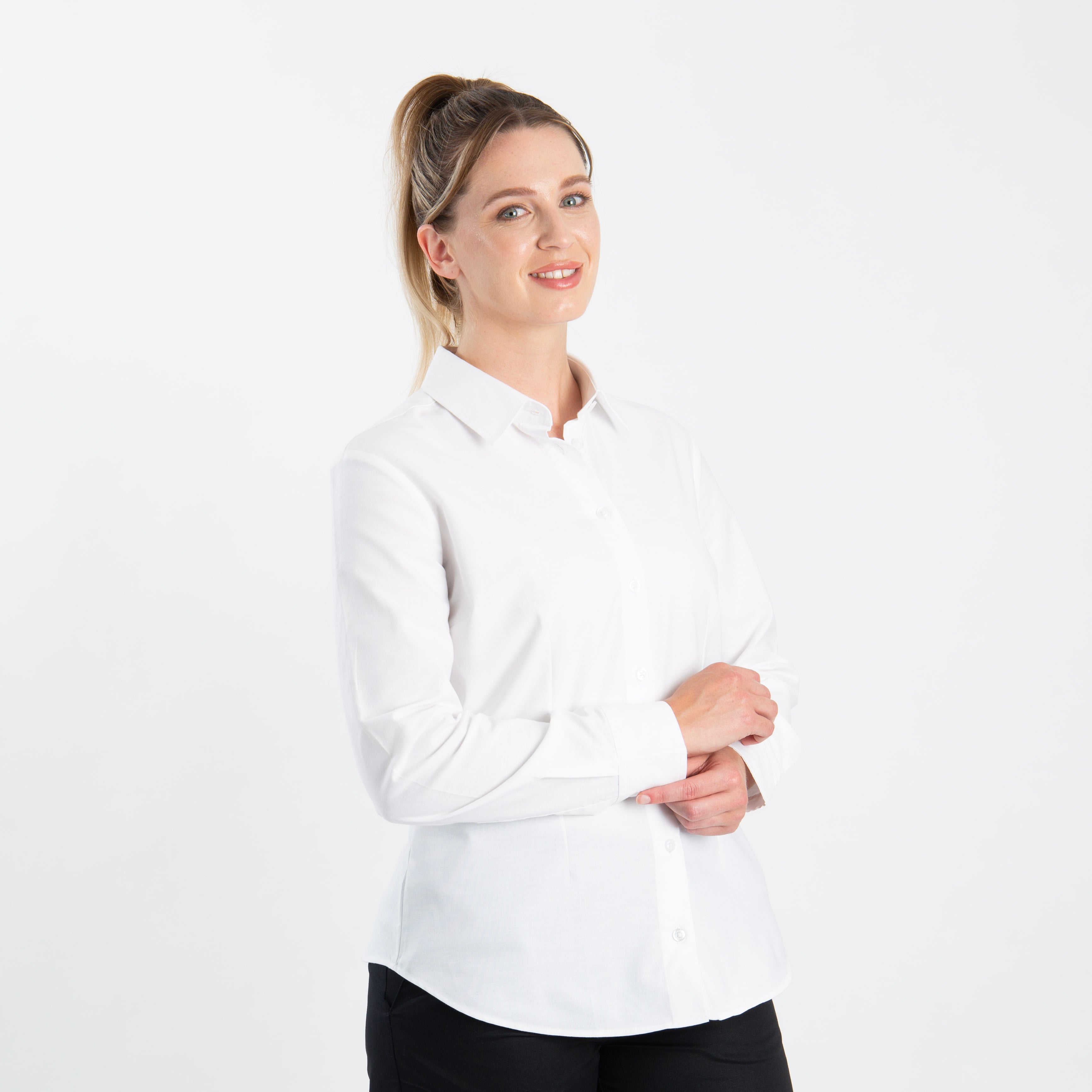 Women's Alexandra Long Sleeve Oxford Shirt