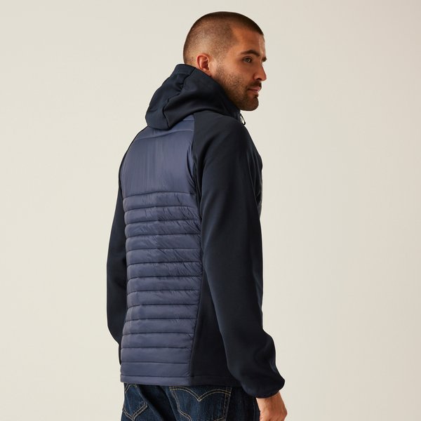 Regatta Navigate Hybrid Jacket, Navy-Grey