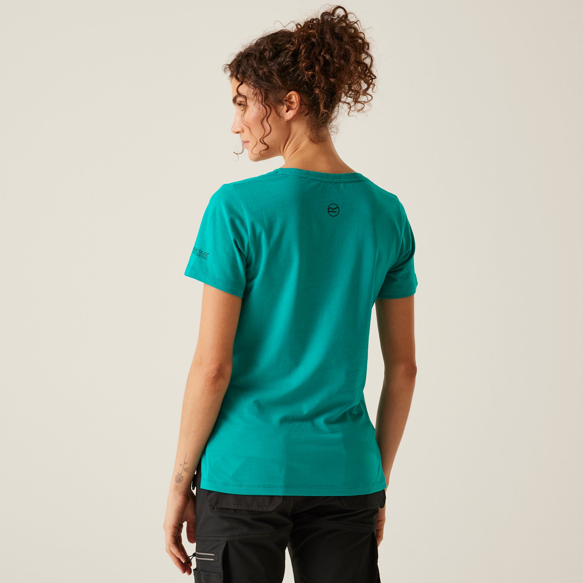 Regatta Womens Ada Stretch T-Shirt, Wilderness Green
