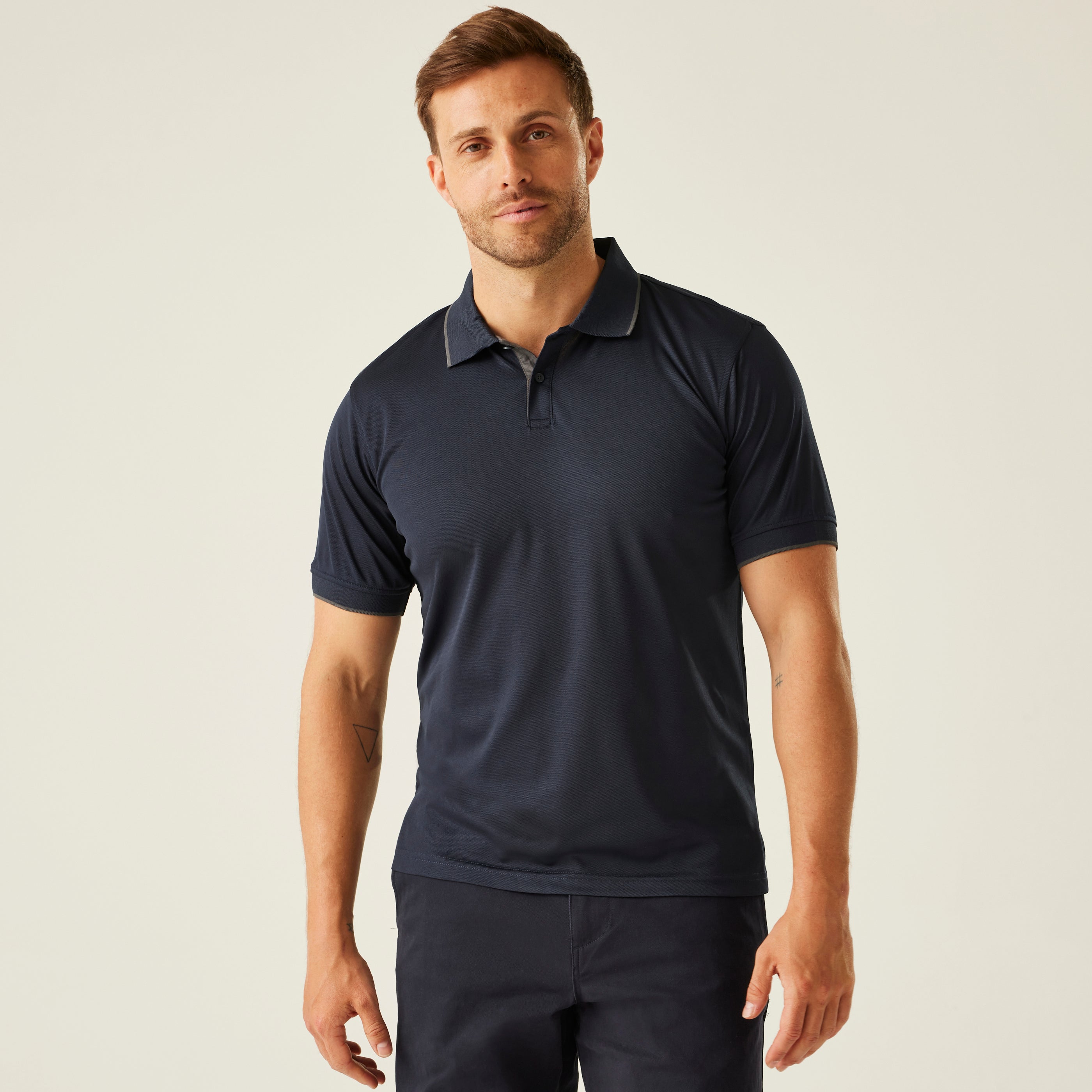 Regatta Navigate Contrast Collar Polo Shirt