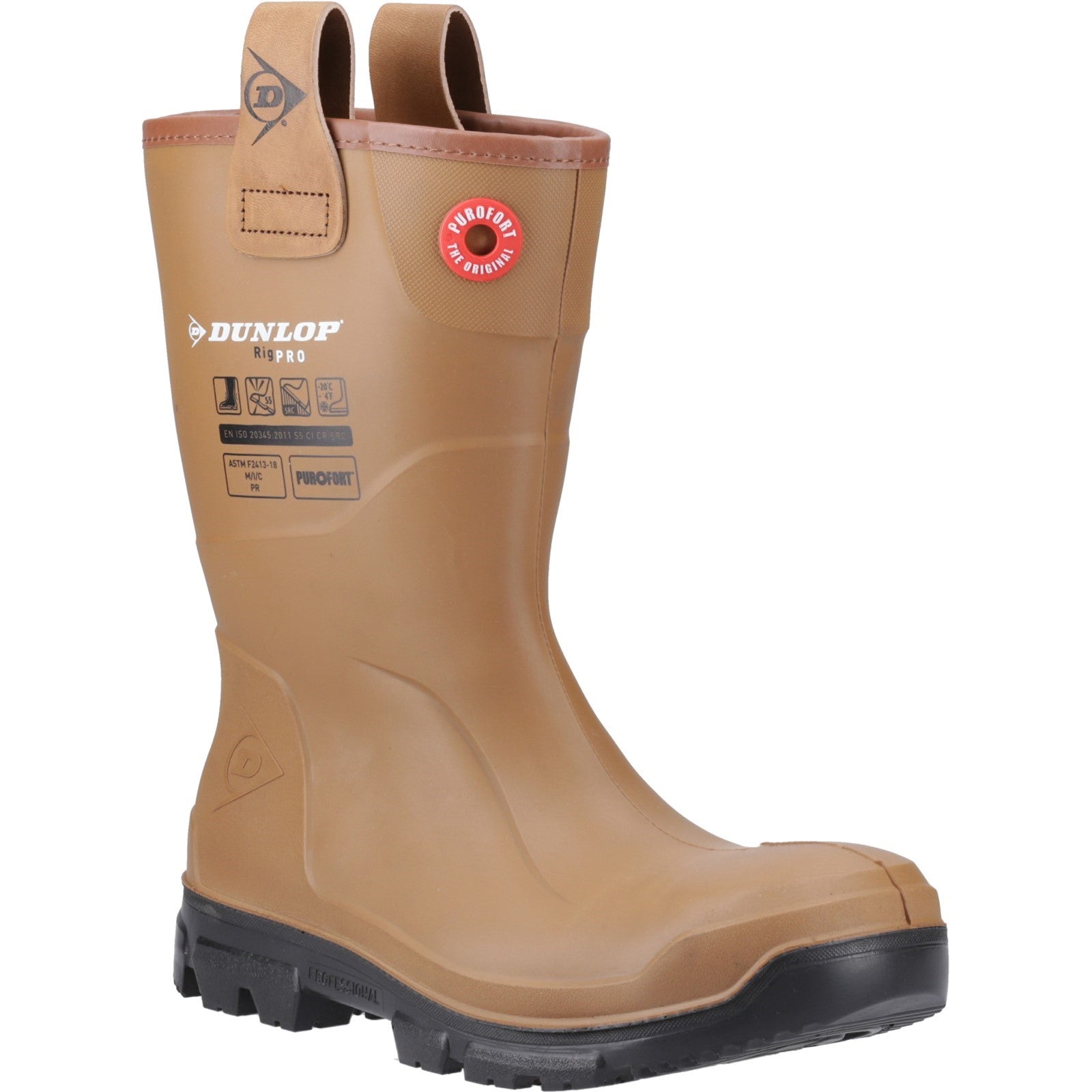 Dunlop Purofort Rigpro Tread Wear Safety Wellingtons