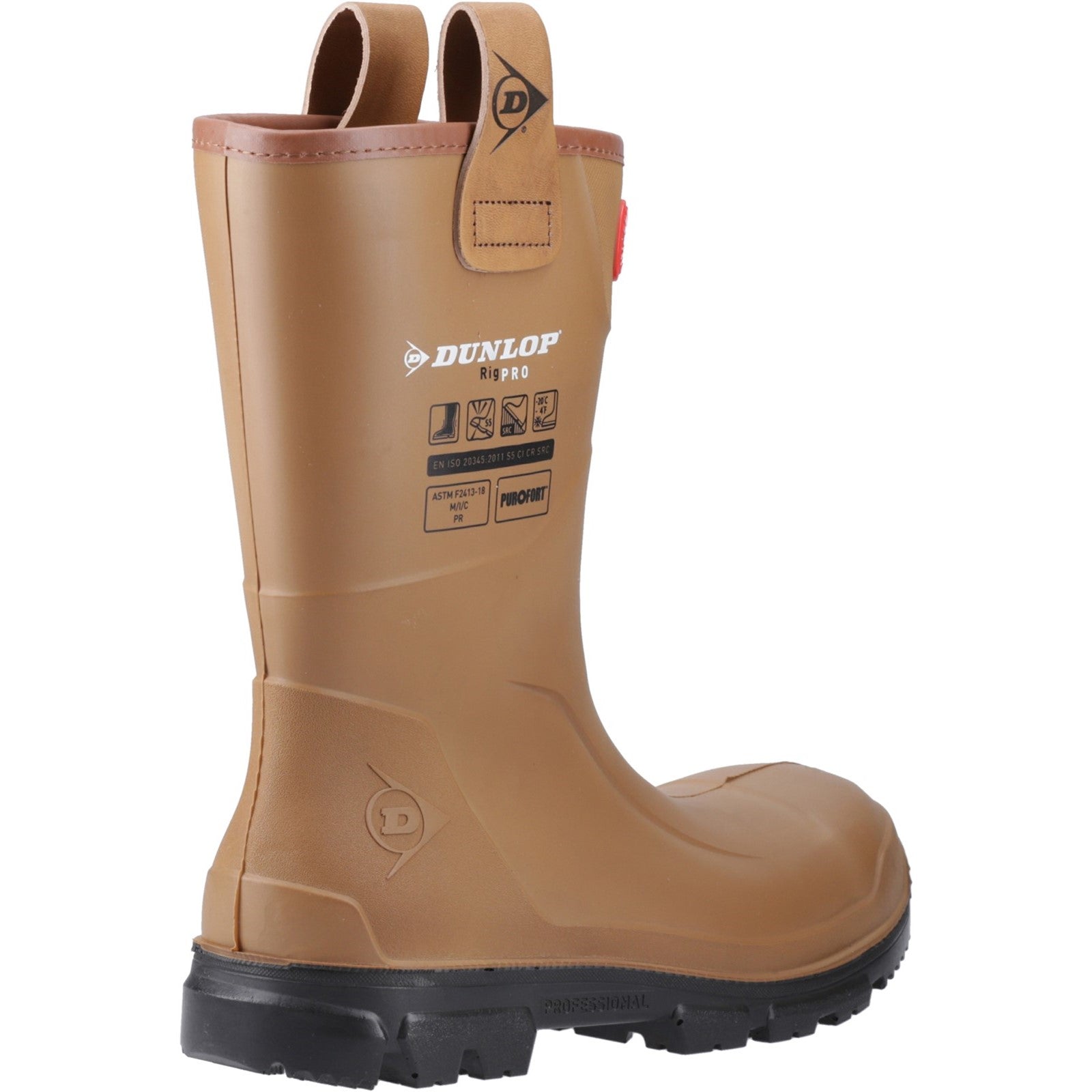 Dunlop Purofort Rigpro Tread Wear Safety Wellingtons