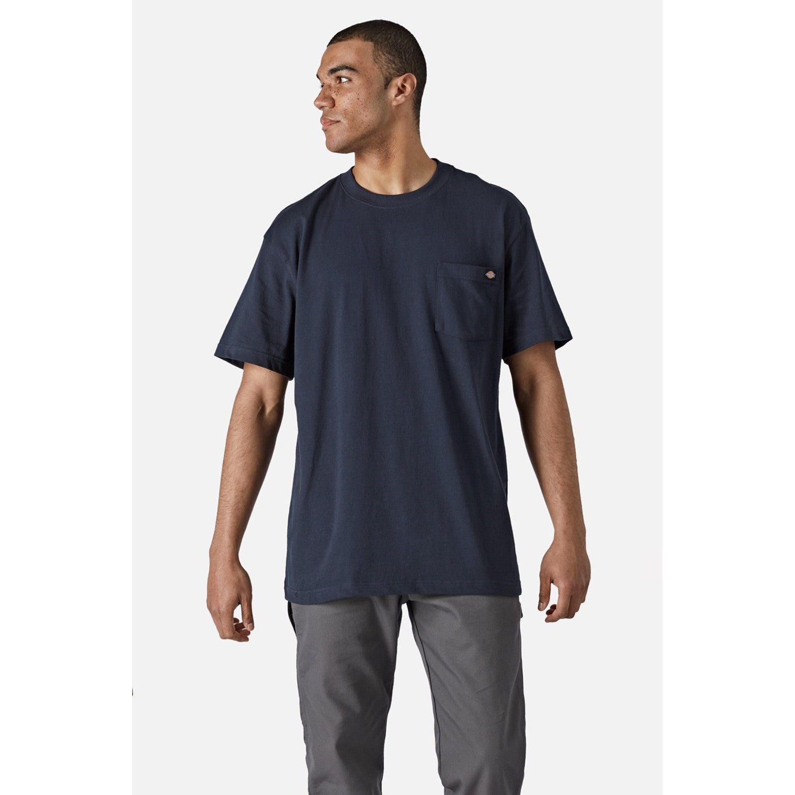 Dickies Short Sleeve Cotton T-shirt, Navy