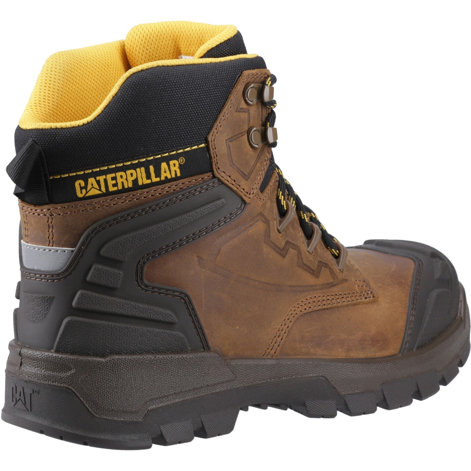 CAT STRIVER XL 6" Safety Boots, Dark Beige